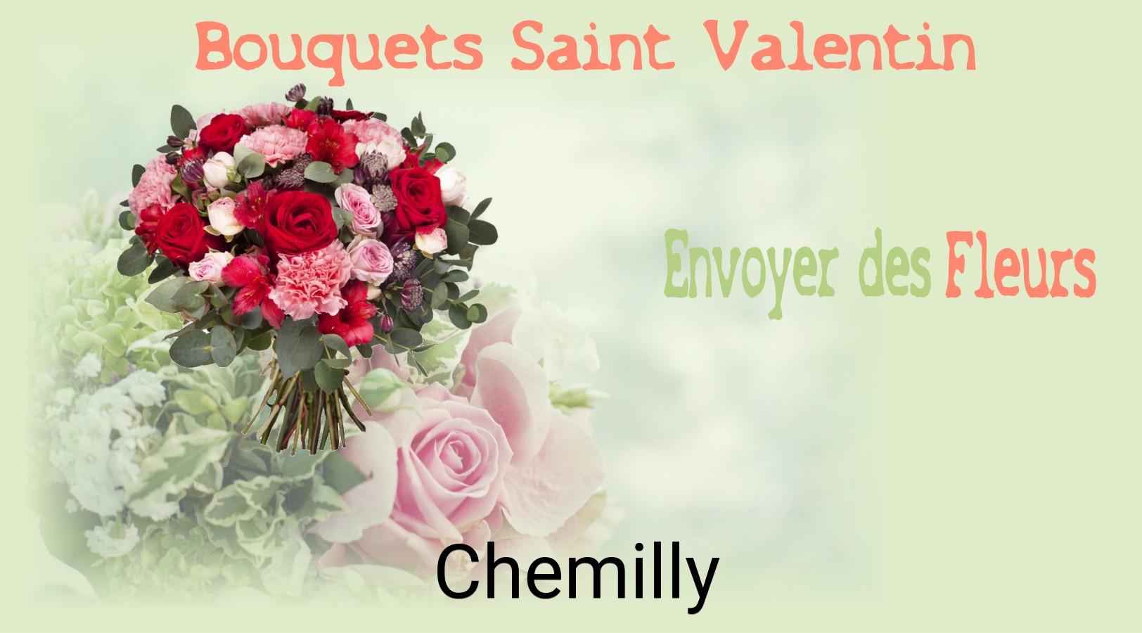 Roses de Saint-Valentin livrées à Chemilly